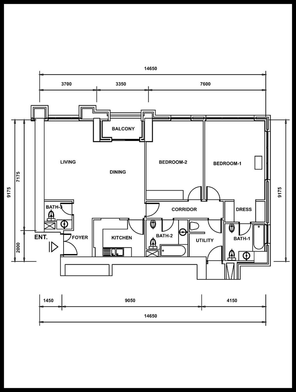Luxury Beachfront 2Bd Apt, Shams, Jbr 두바이 외부 사진